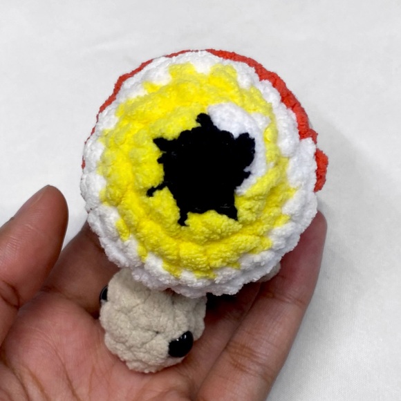 Crochet Fidget Popping Turtle - Picture 8 of 8